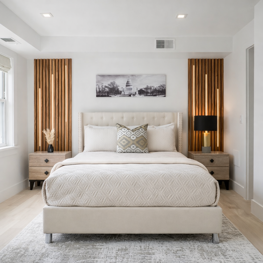 The Townhouse Master Bedroom